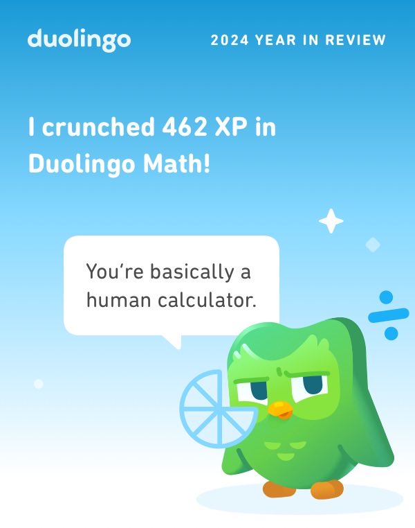 sagarbudavi's tweet photo. Look what I learned on Duolingo in 2024! #Duolingo365 https://t.co/SSnKRNQvgE