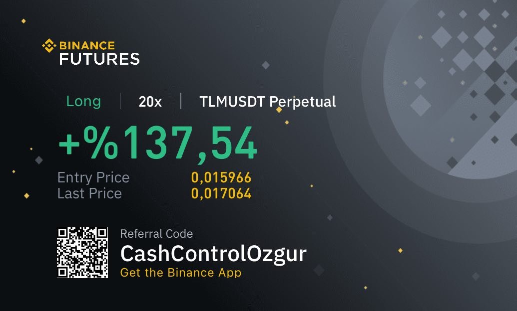 cashcontrol07's tweet photo. #Cashcontrol #TLMUSDT ALARMLARDA FIRSAT DEĞERLENDİRDİK :)

Nasıl Kazandığımızı Öğrenmek İçin Takipte Kal >>> @cashcontrol07 

#Altcoin #kriptoparalar #binance #usdt #vadeli #btc https://t.co/kX20yeKQPs