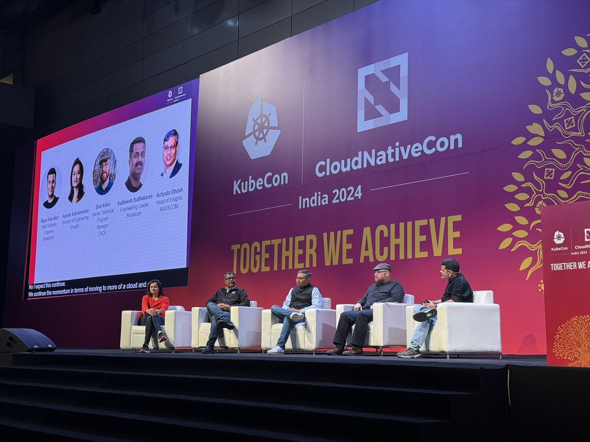 Great advice from the #KubeCon panel on next decade of k8s:
- k8s will be everywhere - cloud, edge, 
- new workloads will emerge and k8s will adopt
- stretch the limit of k8s: more containerization, new data center capacity, agentic AI
- make it more boring on unseen platforms