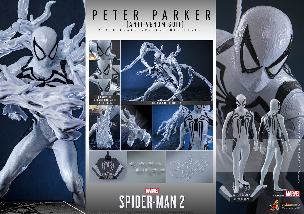 激安☆新品 ホットトイズ ヴェノム 1/6 Spider-Man 2