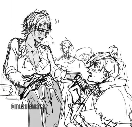 落書き 後天TS(1日限定)のパバ 