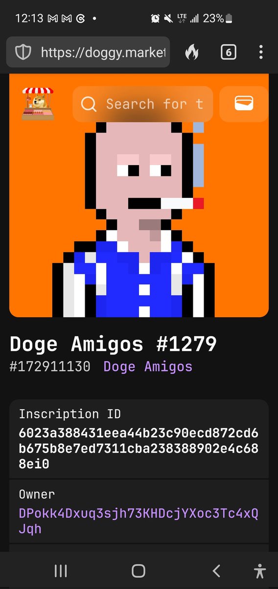 MilloNario37049's tweet photo. I want to said thank to @COOKINGINBACK for the @Dogeamigos_ NFT officially I am a part of this great project @Dogeamigos_  in @doggy_market and @MyDoge 
Let's keep building #Doge https://t.co/wpAGim777M