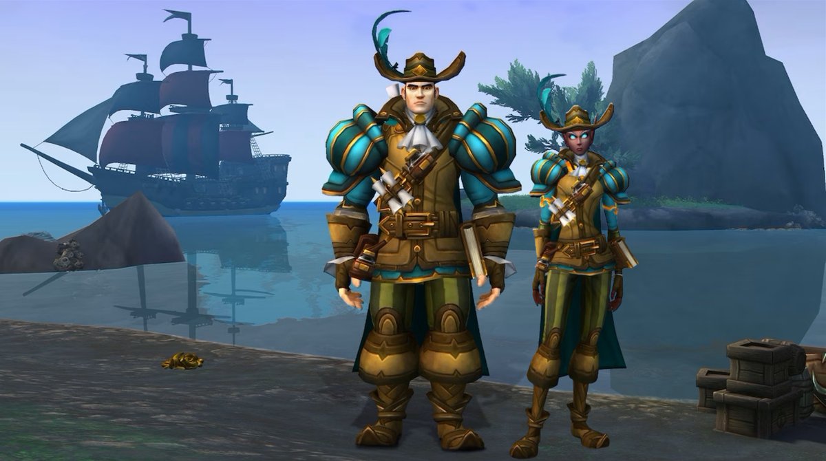 kaitarcher's tweet photo. 🚨 GIVEAWAY 🚨

To celebrate The War Within 11.0.7: Siren Isle release, @warcraft has given me x2 codes for the Waveborne Diplomat’s Regalia Transmog Set! (NA only)

❤️ like this post
🔁 retweet this post
💬 tag a friend you'd play wow with

Winner drawn on Dec 17th. Good luck!
#WoW_Partner #TheWarWithin