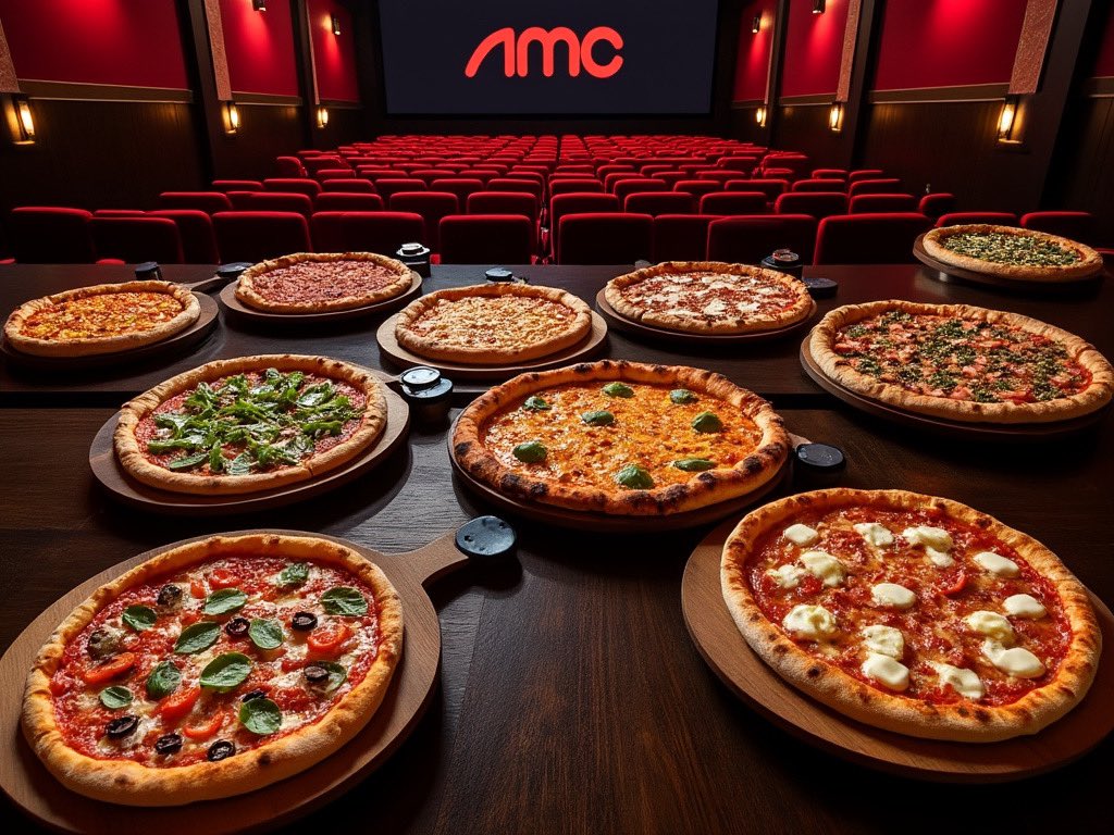 asianamcape's tweet photo. On the 10th day of Christmas my true love gave to me, 10 artisan pizza pies 🎵 @AMCTheatres #amc #shareamc #AListAmerica #GoAMC https://t.co/dTyb6P5fVy