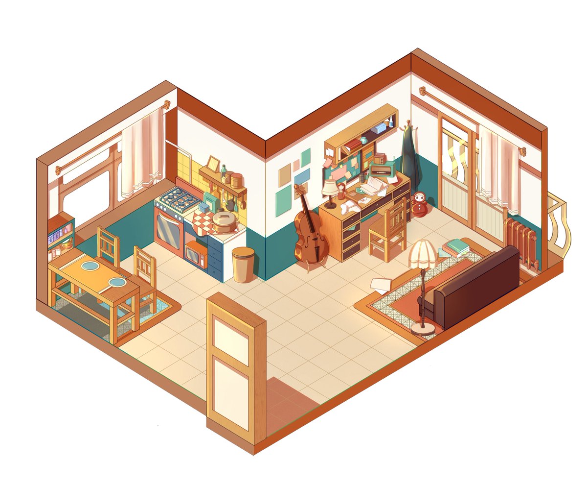 Itzgawu_'s tweet photo. https://t.co/X9OIZxwesk 
Hello, I'm opening isometric room design cms in Vgen, if you have interest please take a look ✨ https://t.co/inqDl8vSei
