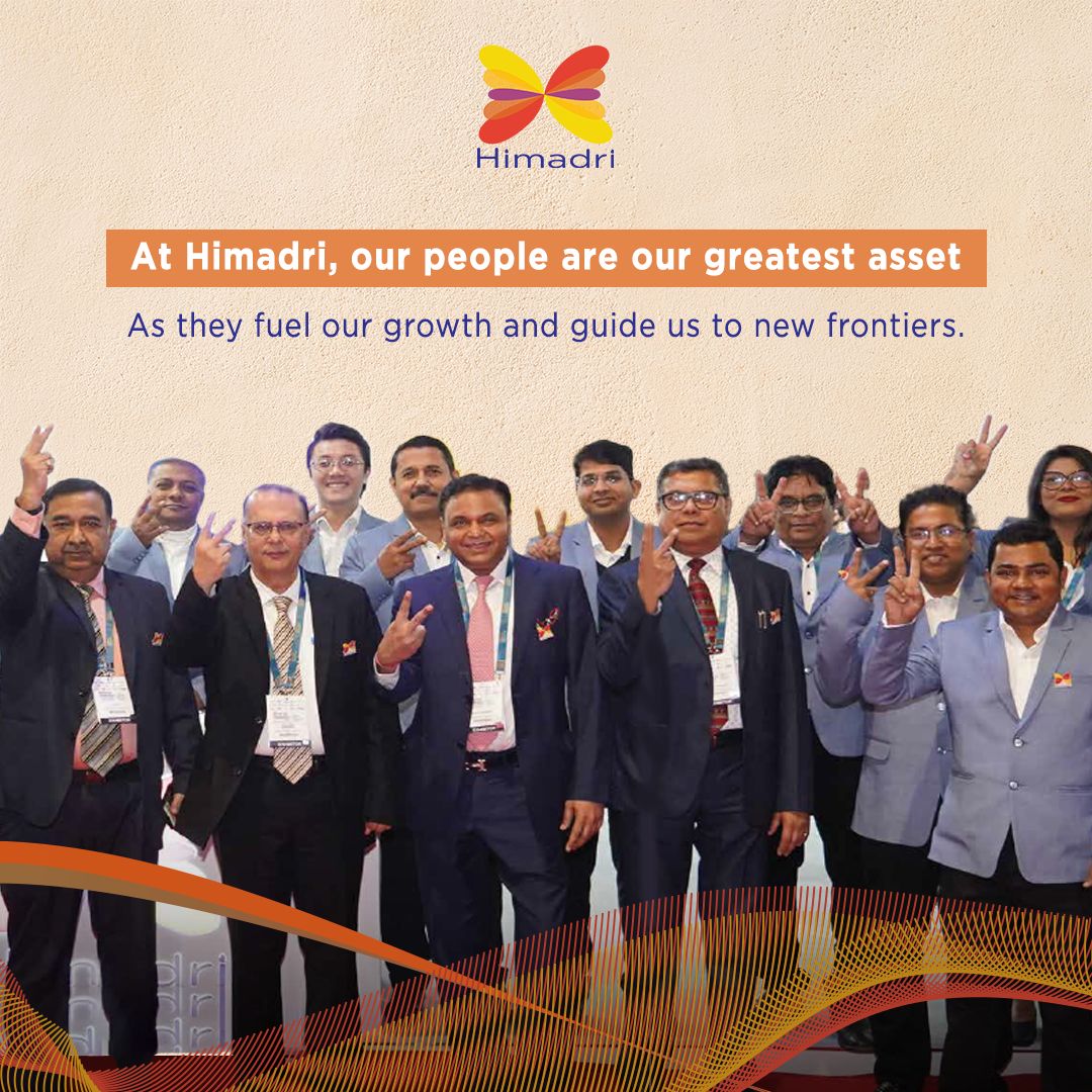 HimadriSpChem's tweet photo. At Himadri, our people are our greatest asset. Together, we’re not just growing; we’re creating a future built on trust, #innovation, and the power of collective ambition.
#ceospeak #himadri #teamwork https://t.co/OcYil3iIoG