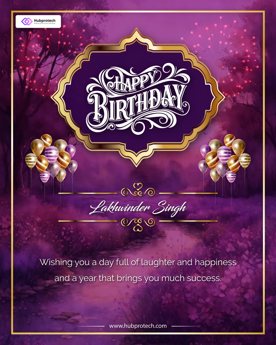 hubprotech's tweet image. Wishing a very #HappyBirthday to #LakhwinderSingh, our amazing #HubSpotDeveloper! Your dedication and expertise drive our success every day. Cheers to many more milestones together!
.
#BirthdayBash #Hubprotech #BestAgency #WebDevelopment #AppDevelopment #WebDesign #Birthday