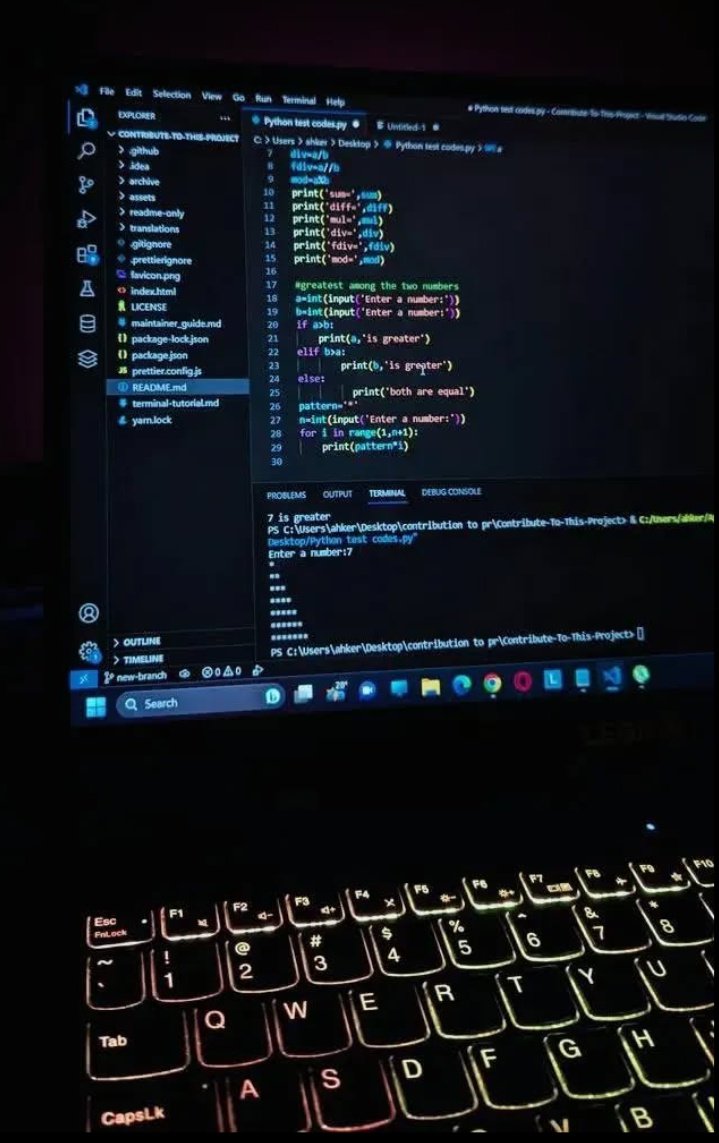 CodeWithFaizan's tweet image. What if you entered the world of programming...!