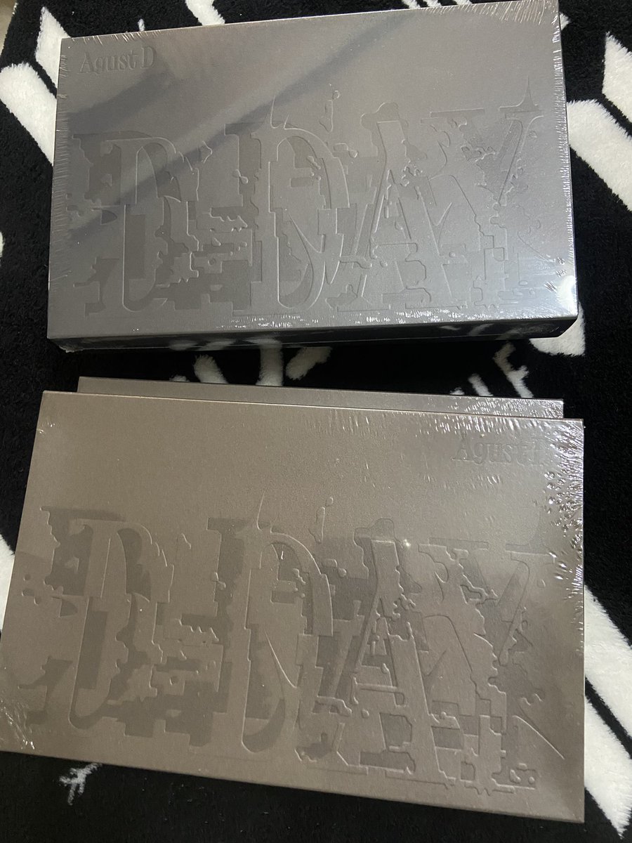 12.12 SALE

SUGA AGUST D D-DAY ALBUM

➡️ ₱500
➡️ can choose version
➡️ on hand
➡️ official
➡️ sealed
➡️ ship/sdd: weekend

DM to avail!

⌗ wts lfb ph bts dday min yoongi