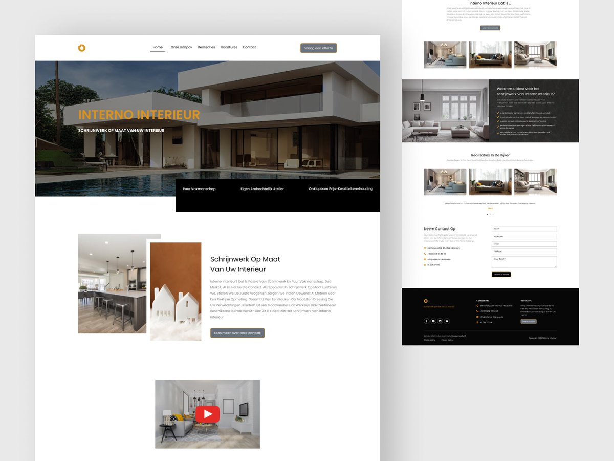 teqnoman_web's tweet image. 💻 A New Benchmark in UI/UX Design!
Take a closer look at this sleek, intuitive website designed for an interior brand. 🏡🎨
#UIUXDesign #WebDesign #InteriorDesignWebsite #ModernWebDesign #CreativeDesign #UserExperience #UserInterface #DigitalDesign #ResponsiveDesign