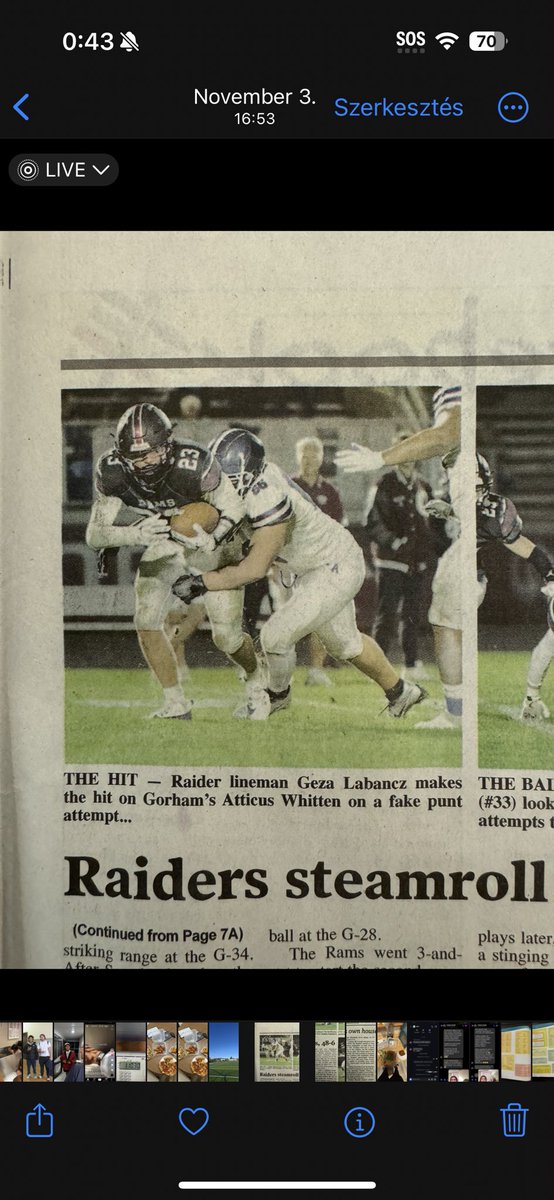 GezaLabancz's tweet image. What a season!!
We worked so hard for it but it still feals unreal. STATE CHAMPIONS@FryeburgAcademy 
DE highlites: hudl.com/v/2R1XAU
@GridironImports