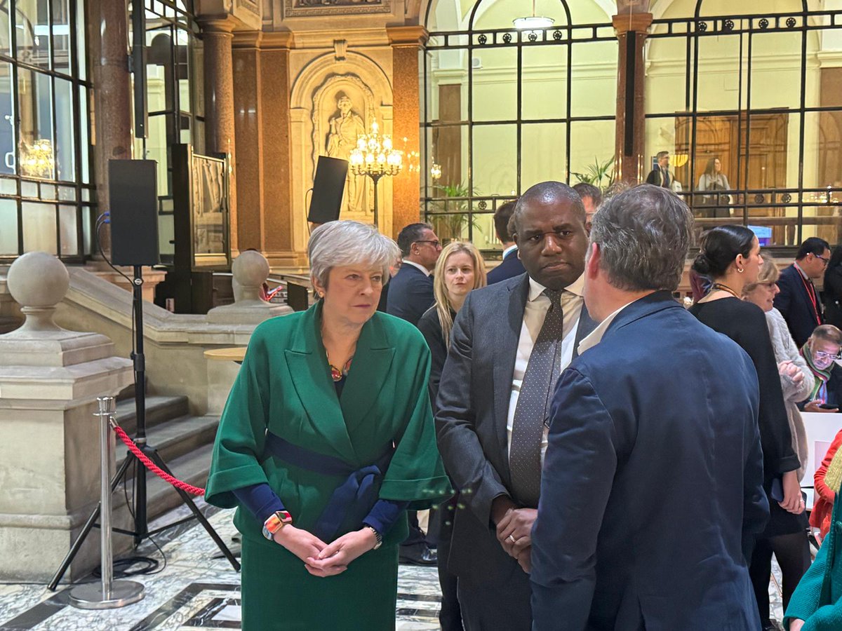 Nick Grono (@nickgrono) on Twitter photo I was honoured to brief UK Foreign Secretary <a href="/DavidLammy/">David Lammy</a> and former Prime Minister <a href="/theresa_may/">Theresa May</a> at a Foreign Office reception for Human Rights Day. The <a href="/Freedom_Fund/">The Freedom Fund</a> Freedom of Expression exhibit, with art by young people in Brazil and Bangladesh, was on display for the occasion. I was honoured to brief UK Foreign Secretary <a href="/DavidLammy/">David Lammy</a> and former Prime Minister <a href="/theresa_may/">Theresa May</a> at a Foreign Office reception for Human Rights Day. The <a href="/Freedom_Fund/">The Freedom Fund</a> Freedom of Expression exhibit, with art by young people in Brazil and Bangladesh, was on display for the occasion.