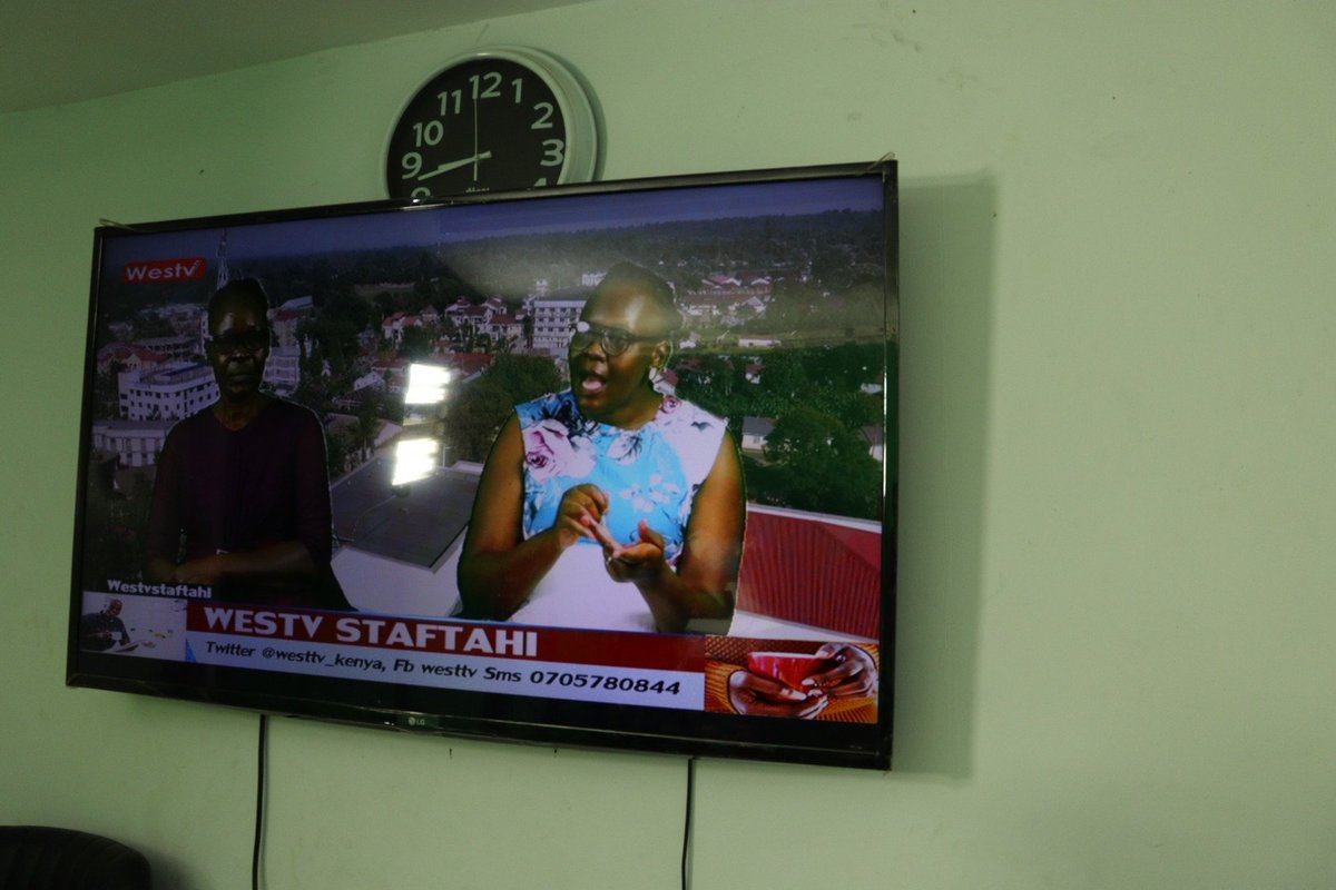 BungomaRmncah's tweet photo. We are live on @westtv_kenya ! A conversation on #UHC deliberating on the need for the governments to invest in Health in regards to this year's #UHC theme (Health,It is on Government) to make sure that the services are Quality,  Accessible and Affordable for everyone! https://t.co/JSj9JzHSXm
