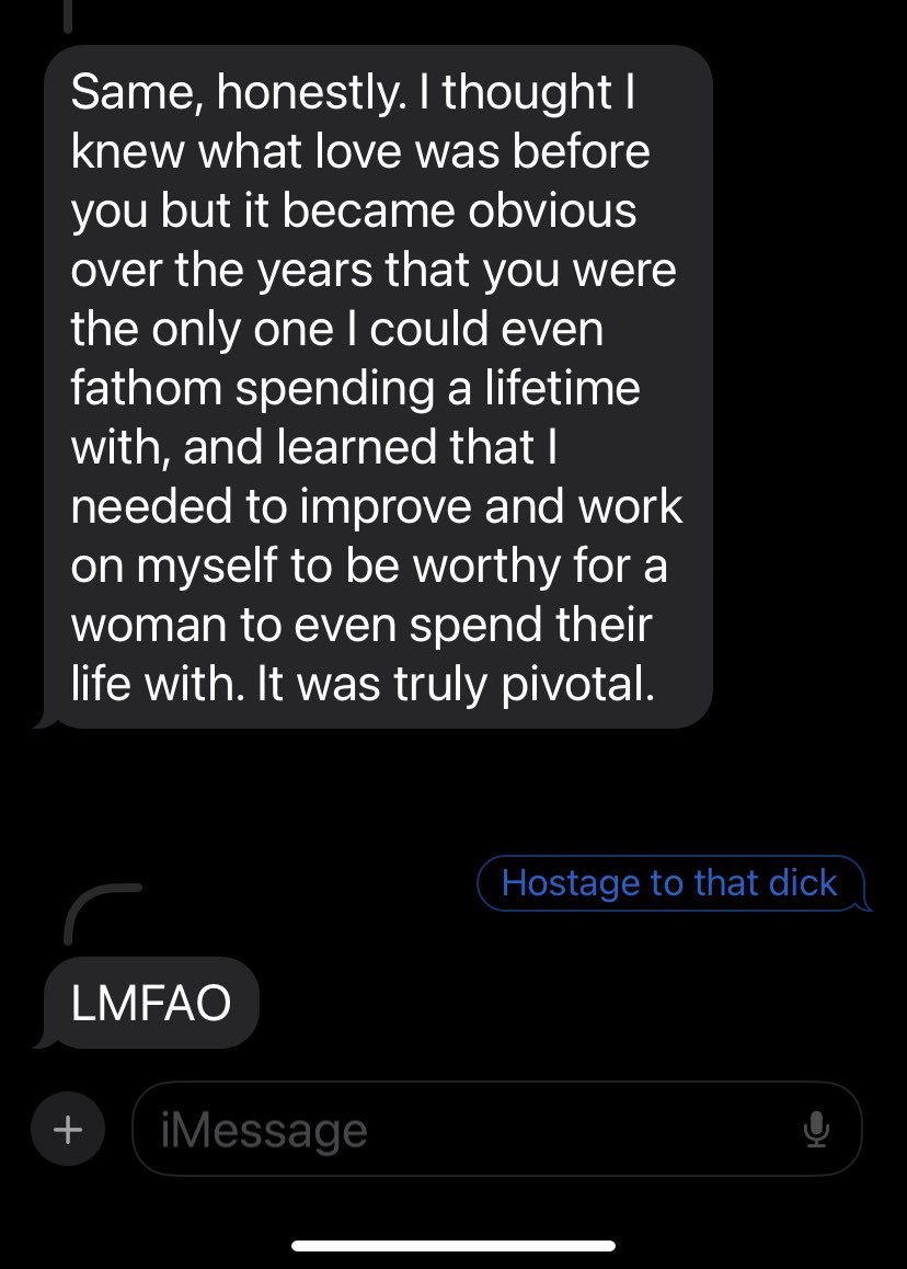 I can't take anything seriously