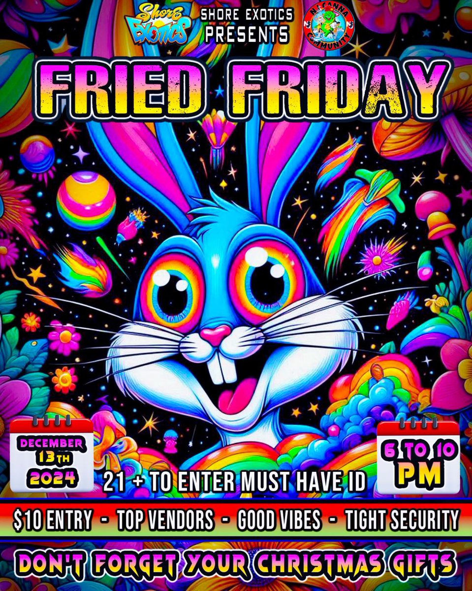 THIS FRIDAY DONT MISS OUT DONT FORGET YOUR CHRISTMAS GIFTS 🎁