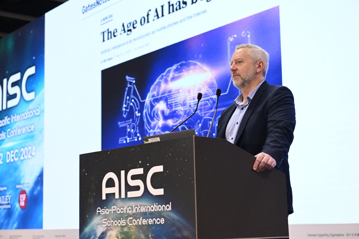 [AISC Conference highlights] 
Adaptive Learning in the age of AI - Keynote sharing
Jason Lodge, Professor of Educational Psychology, School of Education, The University of Queensland

#AISC2024 #ESF #TheUniversityofQueensland