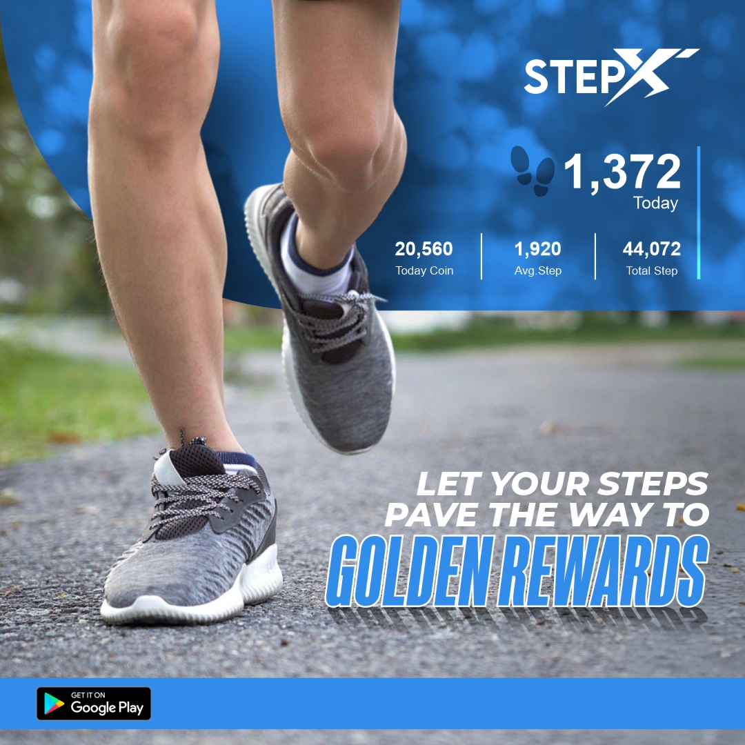 Stepxhealth's tweet image. Introducing Stepx, where every step you take brings you closer to incredible rewards.
Whether it’s fitness, wellness, or just chasing your dreams, Stepx ensures your journey is worth its weight in gold.

Stay tuned for a revolutionary way to turn your steps into success.

#Stepx
