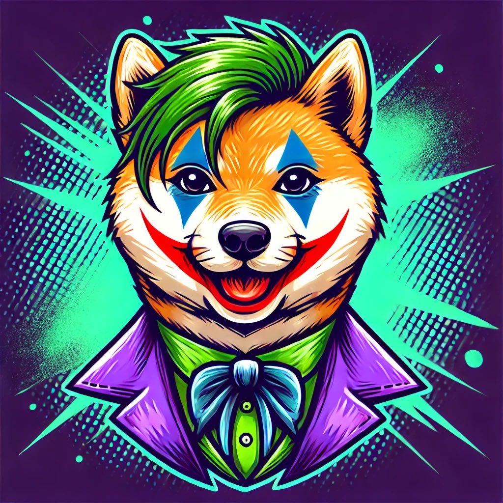 lifeiseazee's tweet photo. Step aside, the king of chaos has arrived! JokerDoge isnโt just competing, itโs winning. Meet the meme coin that laughs in the face of market chaos! Combining wit, community power, and a dash of mischief, JokerDoge is here to steal the show. ๐๐ ๐ฅ #JokerDoge #TopDogCompetition https://t.co/0vtqsvRnuN