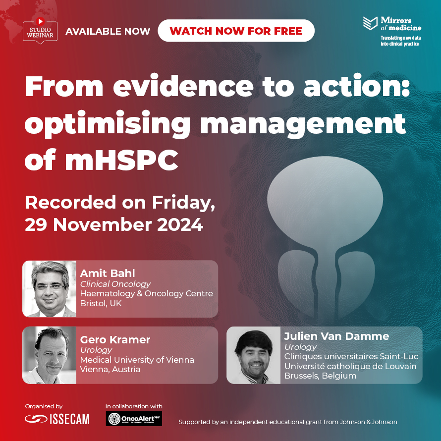 Mirrors of Medicine (@mirrorsmed) on Twitter photo Check out our free 20-minute webinar with a multidisciplinary panel of experts discussing the most recent data from clinical trials, treatment (de)escalation, and the role of ultra-low PSA in #mHSPC
Register for free at library.mirrorsmed.org/?utm_code=SoMe…
<a href="/vandamme_jvd/">Julien Van Damme</a> <a href="/OncoAlert/">OncoAlert</a> #GU Check out our free 20-minute webinar with a multidisciplinary panel of experts discussing the most recent data from clinical trials, treatment (de)escalation, and the role of ultra-low PSA in #mHSPC
Register for free at library.mirrorsmed.org/?utm_code=SoMe…
<a href="/vandamme_jvd/">Julien Van Damme</a> <a href="/OncoAlert/">OncoAlert</a> #GU