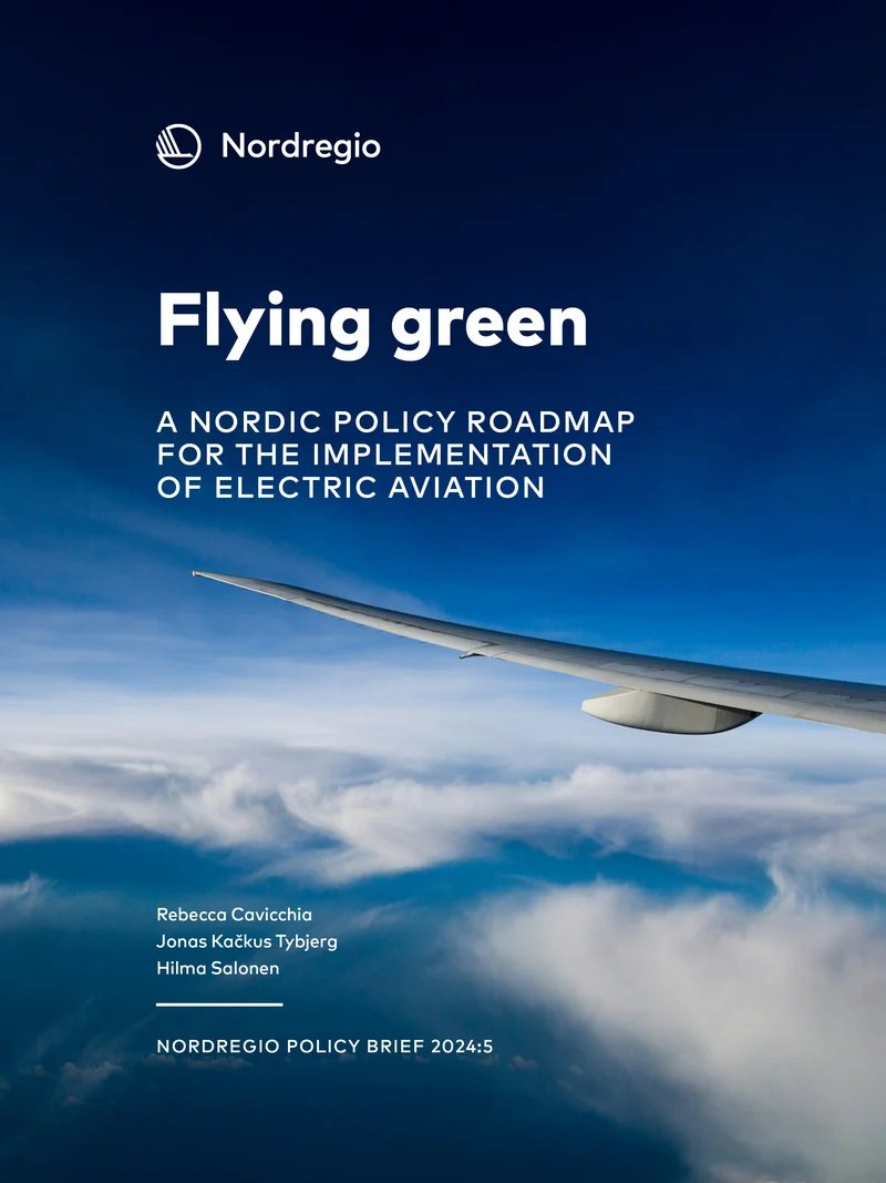 🌍🛫 Discover how the Nordics are leading the charge in transforming air travel through electrification to achieve environmental sustainability: norden.org/en/publication… 
#SustainableAviation #GreenTransport #NRpol