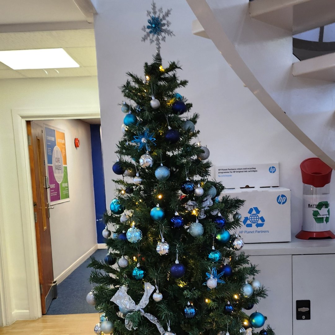 It’s beginning to look a lot like Christmas at our offices! 🎄✨ The trees are up, the lights are twinkling, and the festive cheer is in full swing. 🎁 Who else is feeling the holiday spirit? Let us know how you’re decorating this year! 🎅🎉 #ChristmasVibes #FestiveSeason