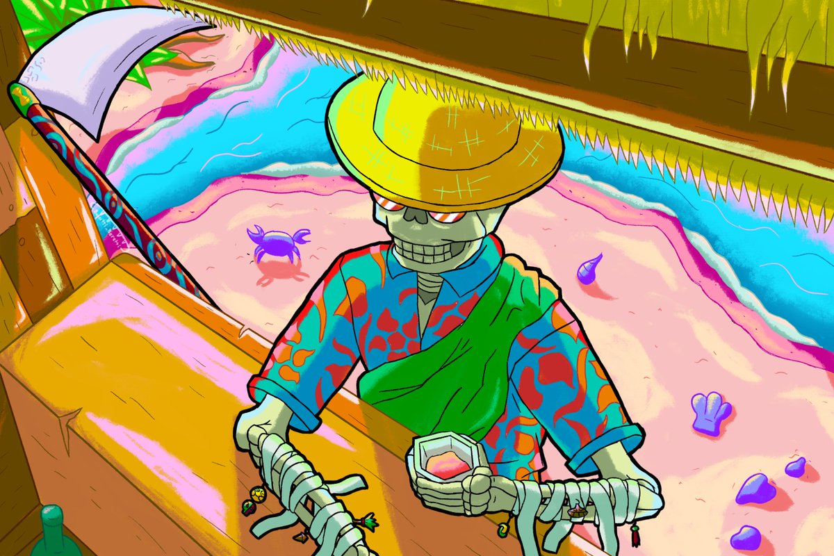 CroissantGun's tweet photo. The prim reaper https://t.co/vxSKUMSsQB