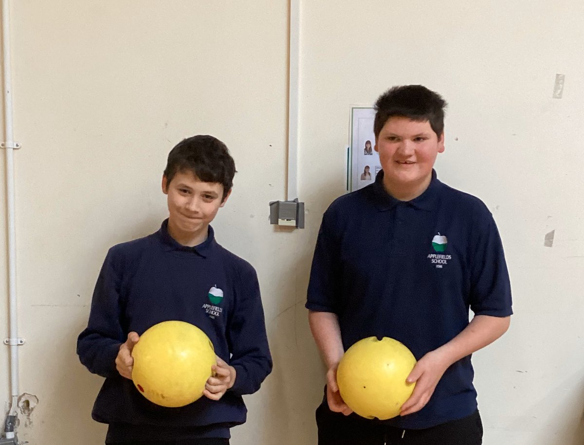 20 pupils participated in our bowling competition this week. It was great to see the pupils supporting and encouraging each other. In a tense finale the joint winners were Keiran and Jamie.