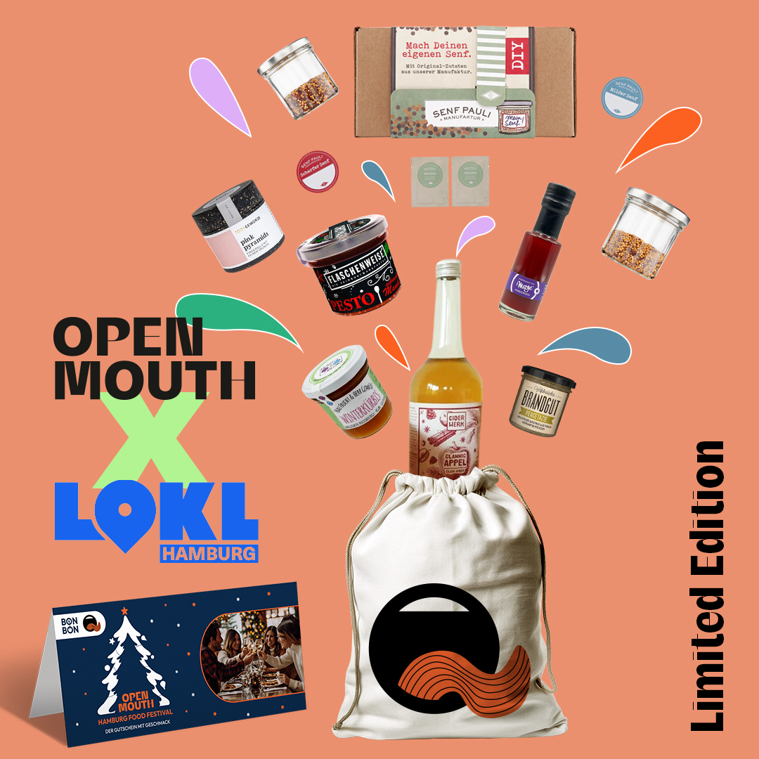 🌟 Nordic Delights für Zuhause! 🌟

Hol dir das OPEN MOUTH Hamburg Food Festival nach Hause! Der prall gefüllte Beutel bringt dir exklusive Produkte – perfekt für alle, die gutes Essen lieben oder das Festival erlebt haben. 👉 lokl.hamburg/products/open-…