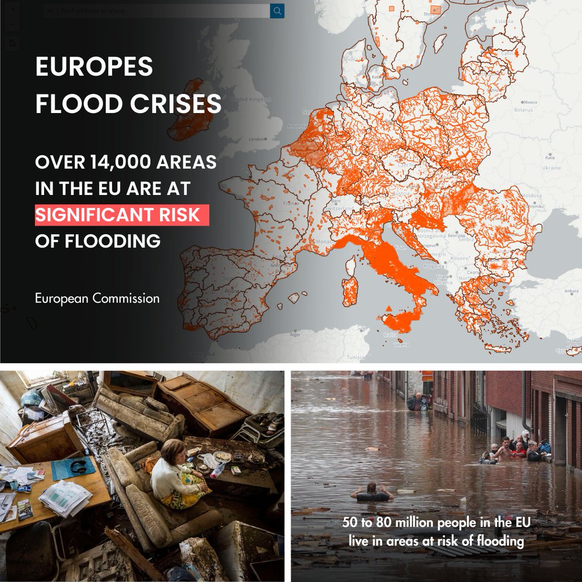 Biotonomy (@biotonomy) on Twitter photo Our cities are collapsing because we've ignored the water cycle. Paving over nature disrupts water flow, causing catastrophic floods. Europe lost €150B (1980-2020).
We must redesign cities with nature: green spaces, porous materials, rainwater infrastructure. Our cities are collapsing because we've ignored the water cycle. Paving over nature disrupts water flow, causing catastrophic floods. Europe lost €150B (1980-2020).
We must redesign cities with nature: green spaces, porous materials, rainwater infrastructure.