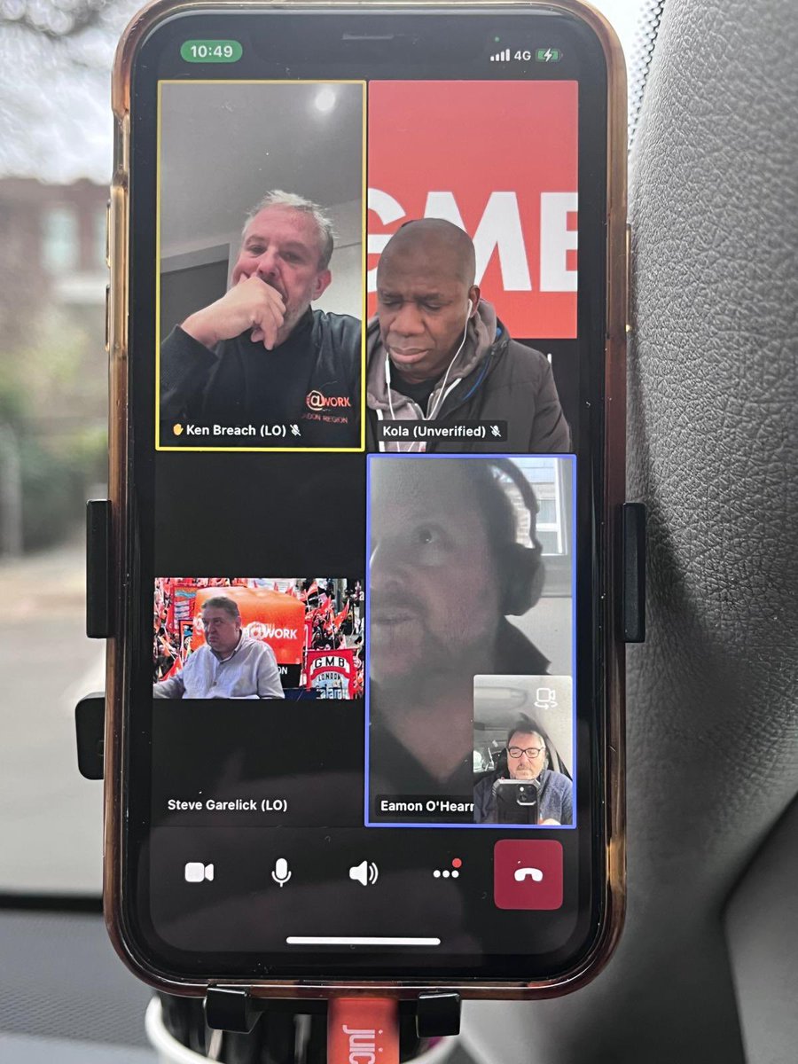 GMB Pro Drivers 🇬🇧 (@gmb_pro_drivers) on Twitter photo Meeting National Officer Eamon O’Hearne with <a href="/GMBLondonRegion/">GMB London Region</a> Senior Organiser <a href="/KBreachGMB/">ken breach</a> Regional Organiser <a href="/steve_garelick/">Steve Garelick</a> and our Fantastic <a href="/GMB_Pro_Drivers/">GMB Pro Drivers 🇬🇧</a> Lead National Uber Rep Kola. Meeting National Officer Eamon O’Hearne with <a href="/GMBLondonRegion/">GMB London Region</a> Senior Organiser <a href="/KBreachGMB/">ken breach</a> Regional Organiser <a href="/steve_garelick/">Steve Garelick</a> and our Fantastic <a href="/GMB_Pro_Drivers/">GMB Pro Drivers 🇬🇧</a> Lead National Uber Rep Kola.