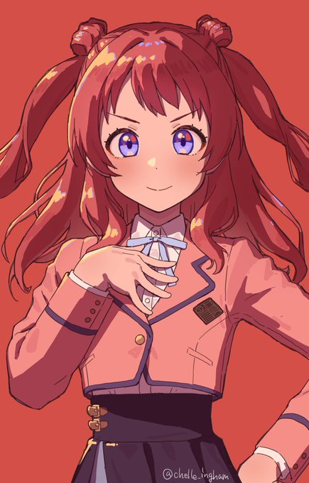 花海咲季さん描きました 