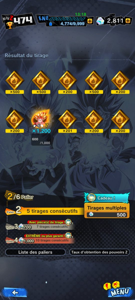 TerryJm2's tweet photo. Ohlala mais cette journée s'annonce bien 🤌🏽🔥
Animation Broly plus la faille, ensuite animation baddak pour le 7 🌟 
#DBLegends @Blastz_off @FitzAdri @daimaoTV @SofianLeGEEK @ZarakiYT https://t.co/OGO35FC30Z