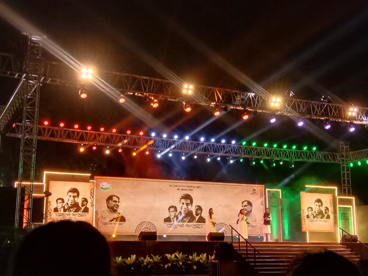 One of the best events that I attended while being in Mumbai was "Ullas 2024" . A year end gathering for Tata Power Family each year as this time it was a tribute to "Sir Ratan Tata". #ullas2024