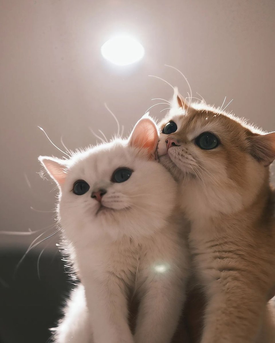 TheCatsX's tweet image. couple