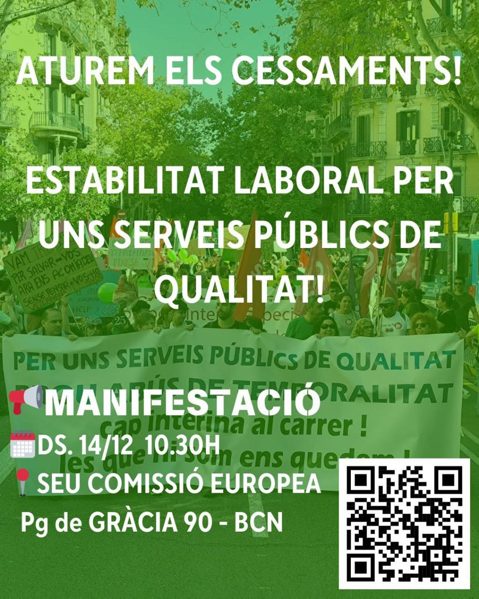 📣📣AQUEST DISSABTE, TOTES AL CARRER📣📣
