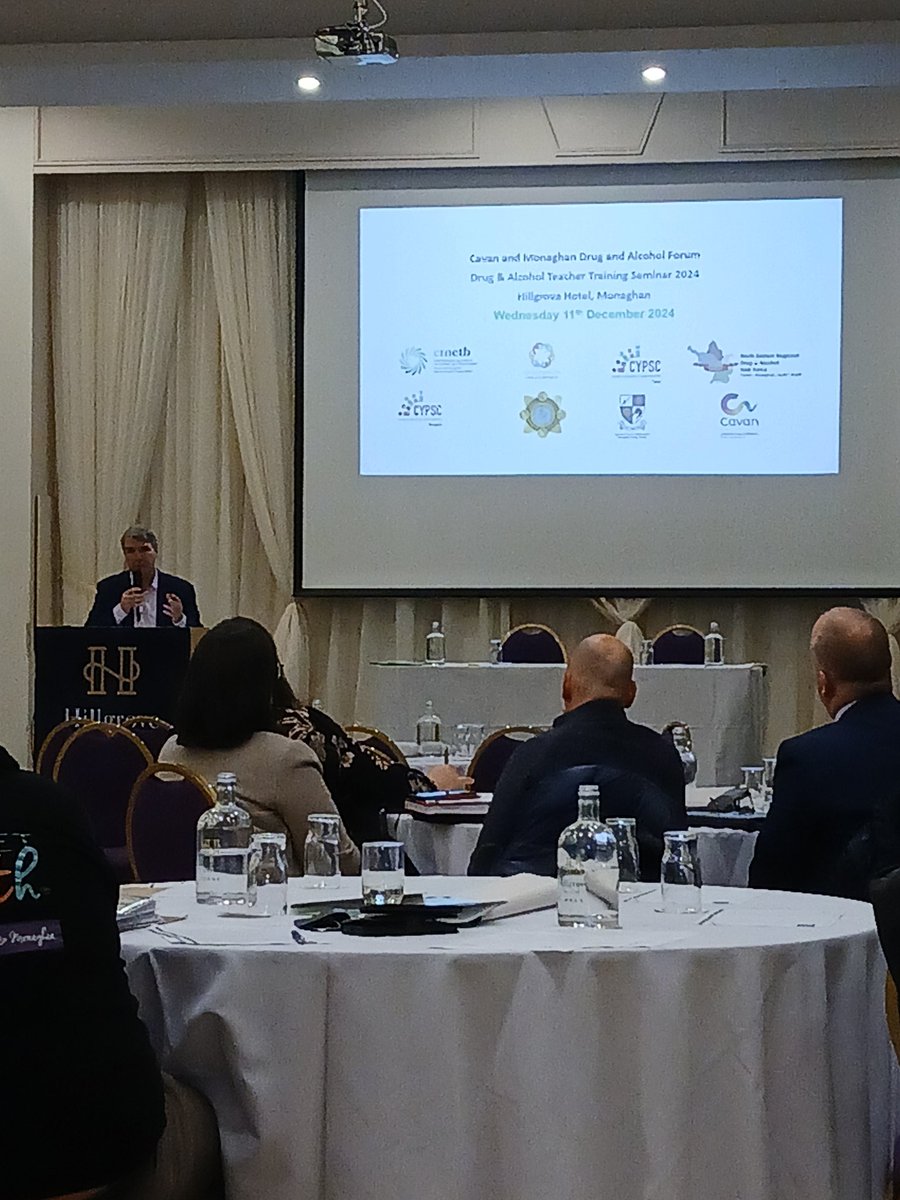 Deirdre Donnelly (@deirdredonnel14) on Twitter photo Delighted to hear Dr Niall Muldoon Onbudsman for Children speak at the Teacher Training Seminar organised by Cavan and Monaghan Drug & Alcohol Forum in <a href="/HillgroveHotel/">Hillgrove Hotel & Spa</a> Delighted to hear Dr Niall Muldoon Onbudsman for Children speak at the Teacher Training Seminar organised by Cavan and Monaghan Drug & Alcohol Forum in <a href="/HillgroveHotel/">Hillgrove Hotel & Spa</a>