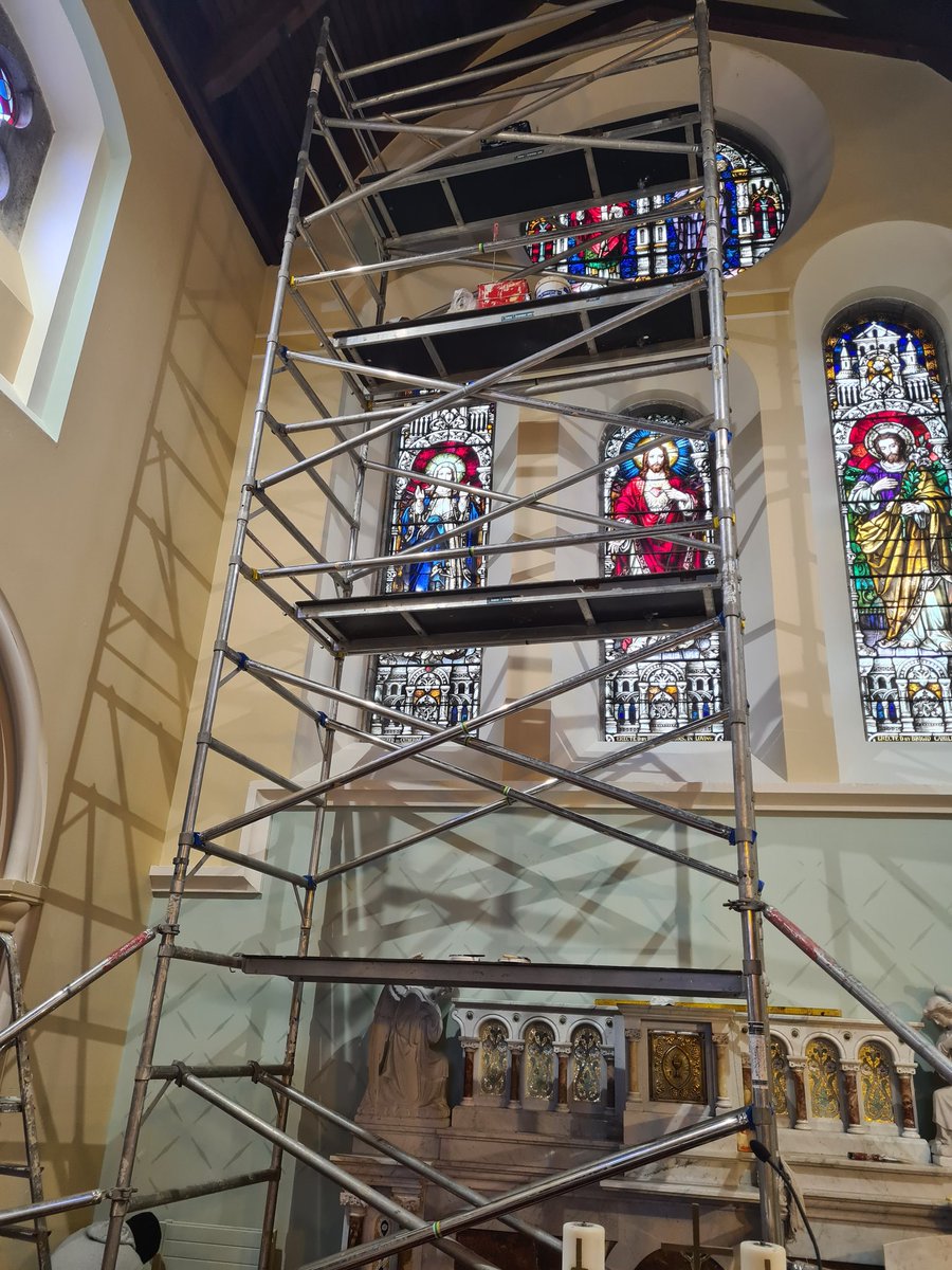 Today , we are again using the 'drawing curves' , which originally belonged to the engineer, William Barrington ,  to complete stencilwork on our current project.
These date to the 1850s/60s and have been used by our business for many generations.