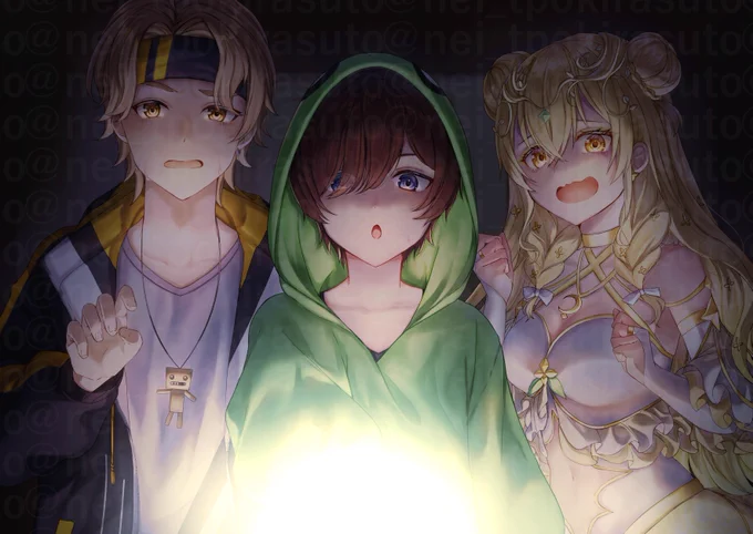 素敵なコラボをありがとう!まったりゲームも楽しみにしてます(◍•ᴗ•◍)#Sagame#リリさんみてよ#海原君見なさい#ねいファミ 