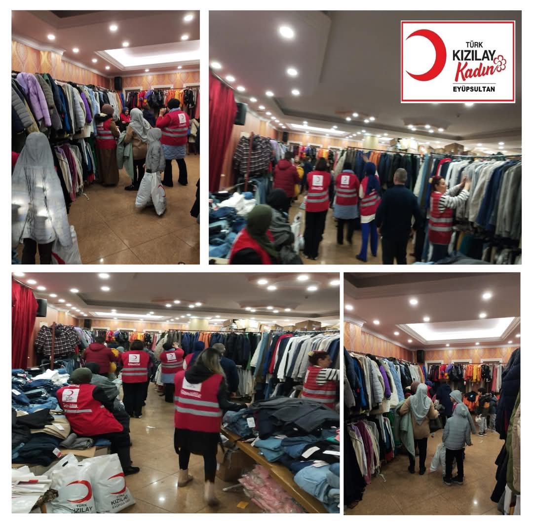 Hayırseverlerimizin katkıları ile #KadınKızılay’ımız ve gönüllülerimiz, çocuklarımızın ve ailelerinin yüreklerine dokunmaya ve gönüllerini almaya devam ediyor.
#SensizOlmaz
#İyiKiVarsınız