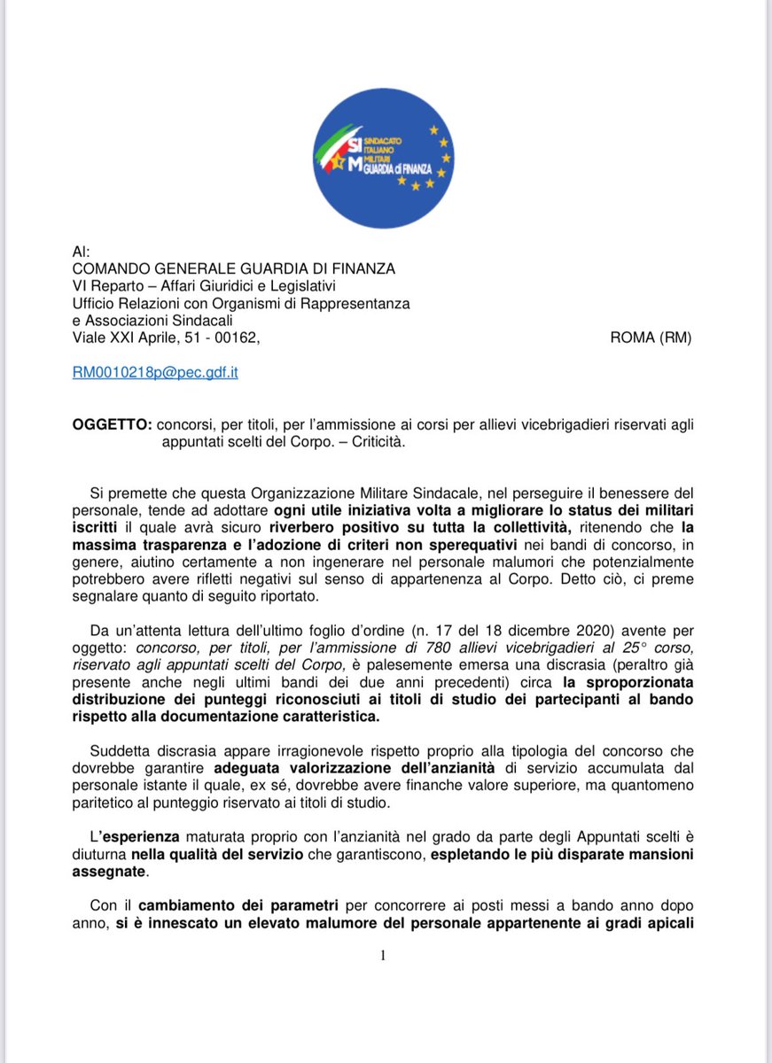 SIM Guardia di Finanza tweet media