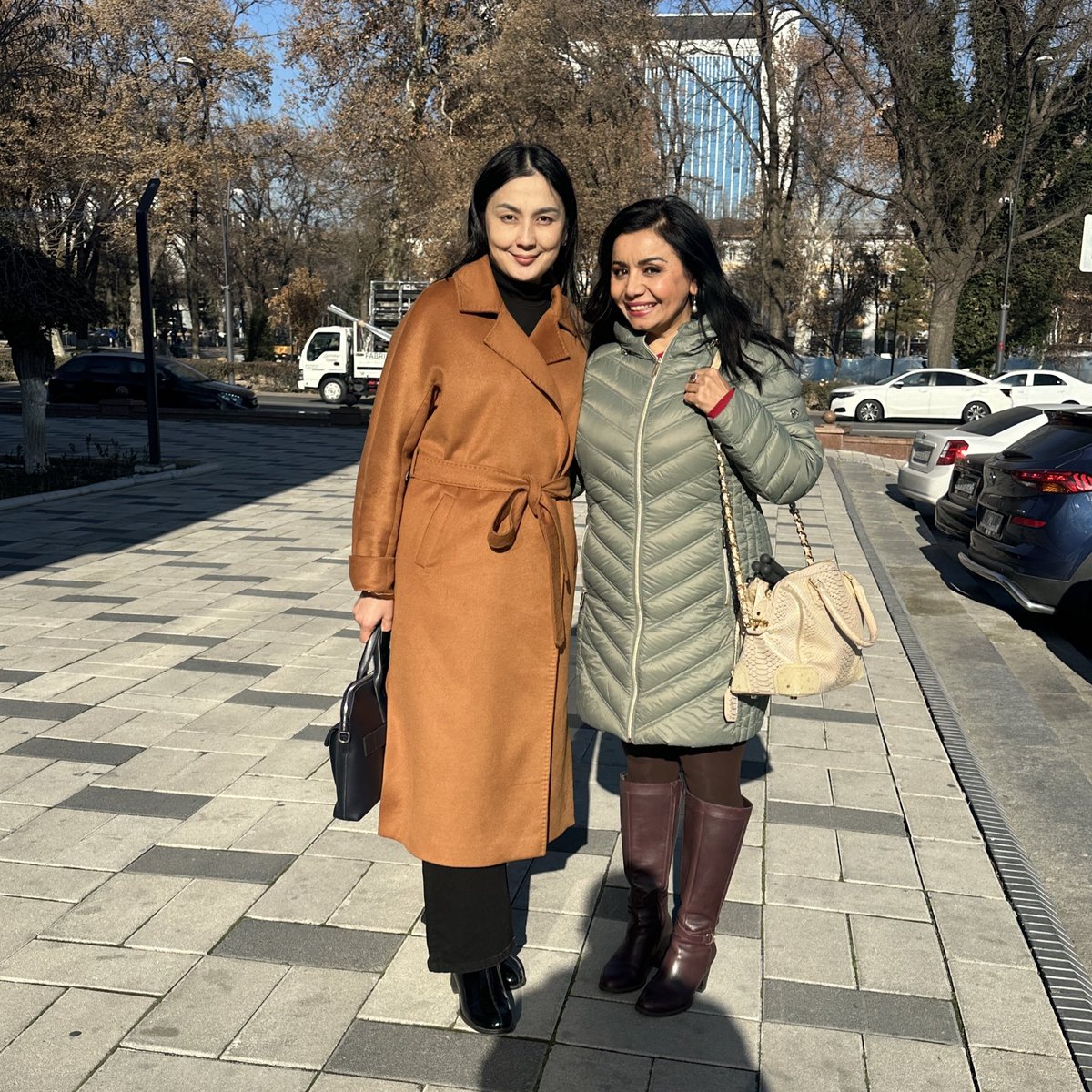 Tashkent, Uzbekistan: International Human Rights Day with <a href="/GMamarasulova/">Gulnoz Mamarasulova</a>, who passionately promotes the rule of law across 🇺🇿.