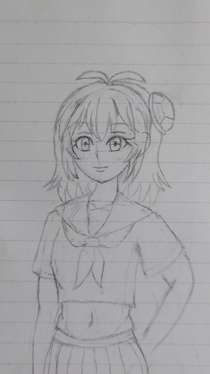 こんな感じかな
後は手だけや 