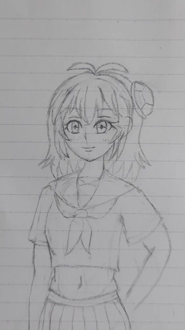 こんな感じかな
後は手だけや 