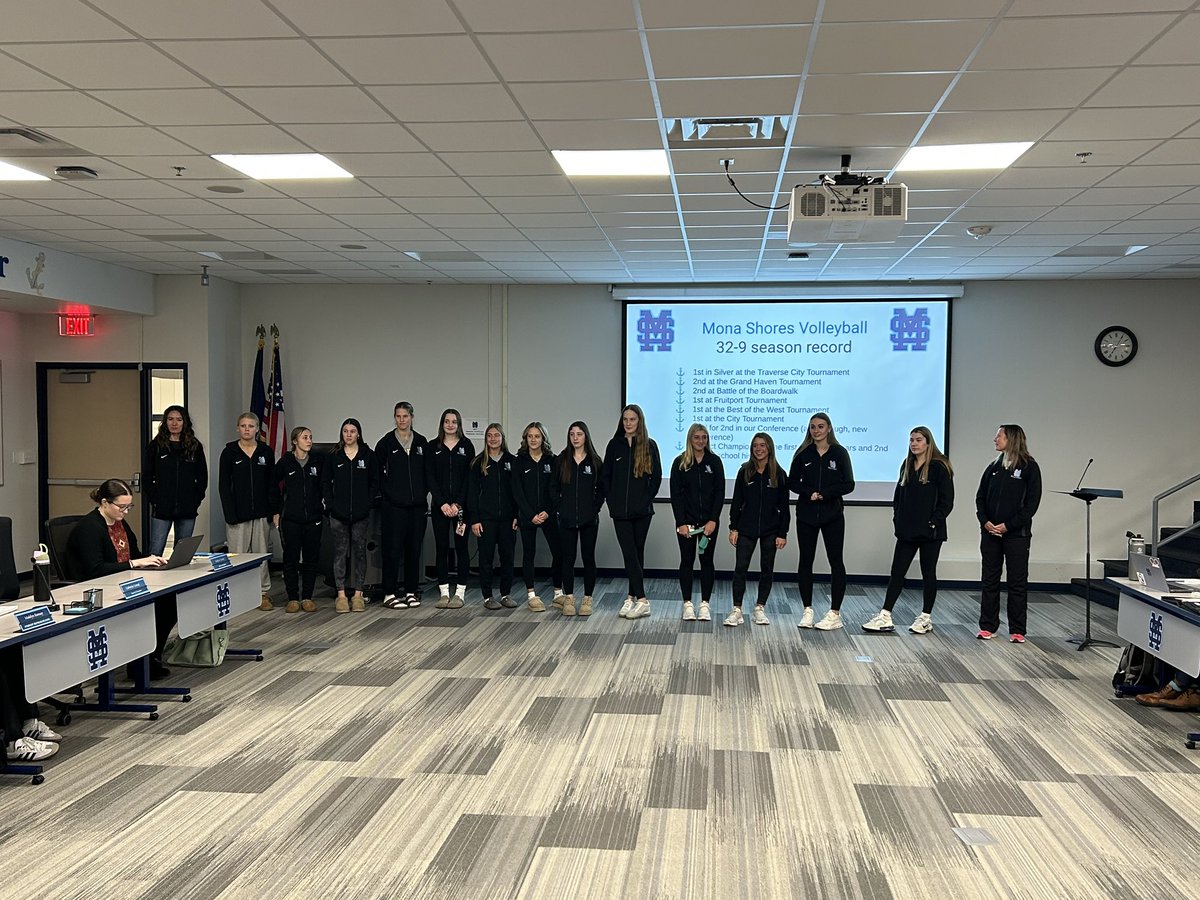 Thanks Board of Education for recognizing this team’s accomplishments!