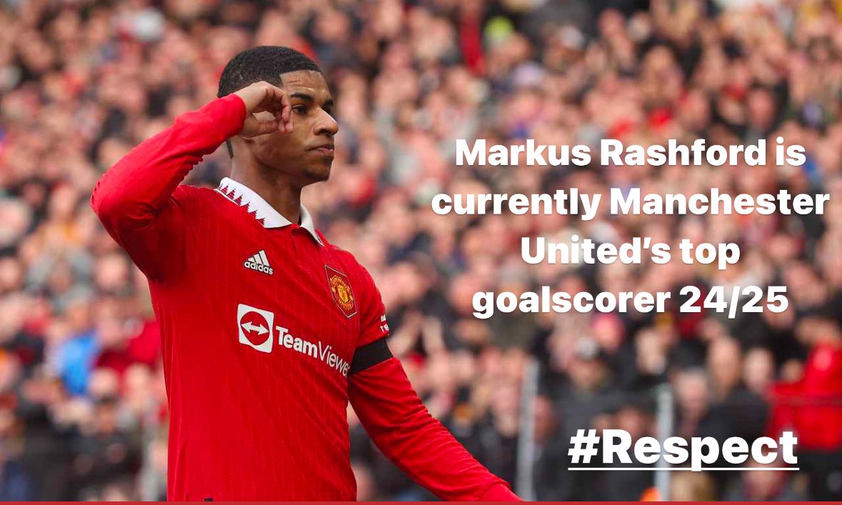 I see a lot of #ManUtd fans willing to offload Markus, all I have to say is respect the man, he is a fan of our club and wants to do well. I’ll leave this here <a href="/MarcusRashford/">MR14</a> , I respect you, keep proving the doubters wrong. 

<a href="/ManUtd/">Manchester United</a> top scorer 24/25

#FPL #PremierLeague