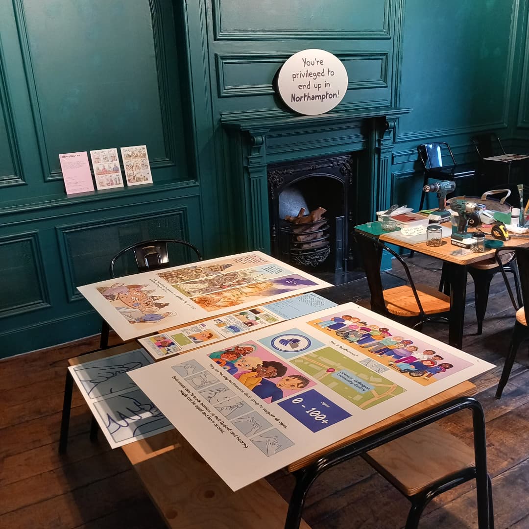 Giorgio Pandiani (@giorgiopandiani) on Twitter photo I’m very proud to let you know that “60 Miles presents: Community Comics” was printed and bound here in Northampton, by <a href="/BelmontPress/">Belmont Press</a>, on a beautiful <a href="/FedrigoniUK/">Fedrigoni UK</a> Arena White Rough FSC® paper, produced in Italy ✊ 🇬🇧 🇮🇹
#CommunityComics #60Miles #Northampton #Sustainability I’m very proud to let you know that “60 Miles presents: Community Comics” was printed and bound here in Northampton, by <a href="/BelmontPress/">Belmont Press</a>, on a beautiful <a href="/FedrigoniUK/">Fedrigoni UK</a> Arena White Rough FSC® paper, produced in Italy ✊ 🇬🇧 🇮🇹
#CommunityComics #60Miles #Northampton #Sustainability