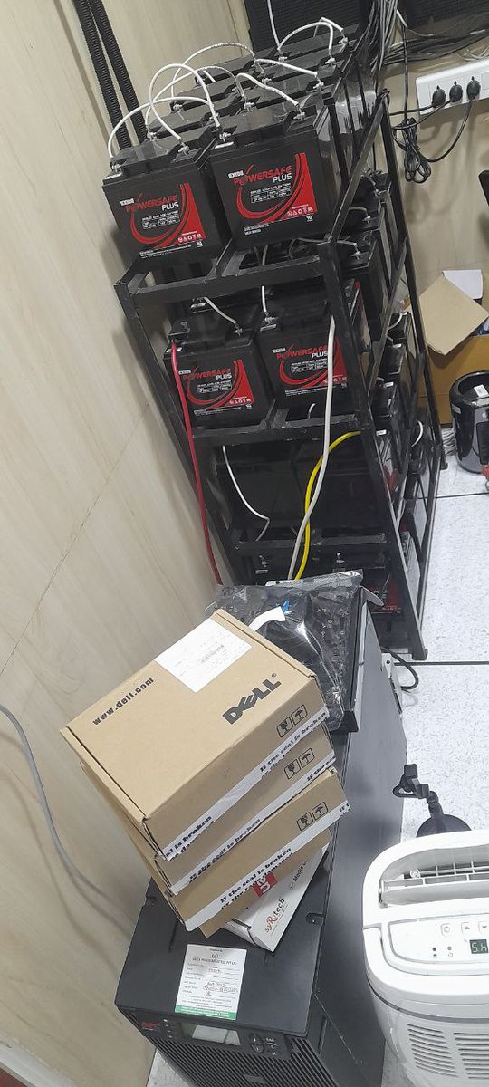 CostaPvt's tweet image. APC UPS and batteries Installed 
#upsbattery #microtek #exidebattery #tech #savings #ShopNow #Trending #battery #ups #BACKUP #AI #emerson #supplier #batteries #repair #ViralVideos #deals #products #services #FridayVibes #deals24