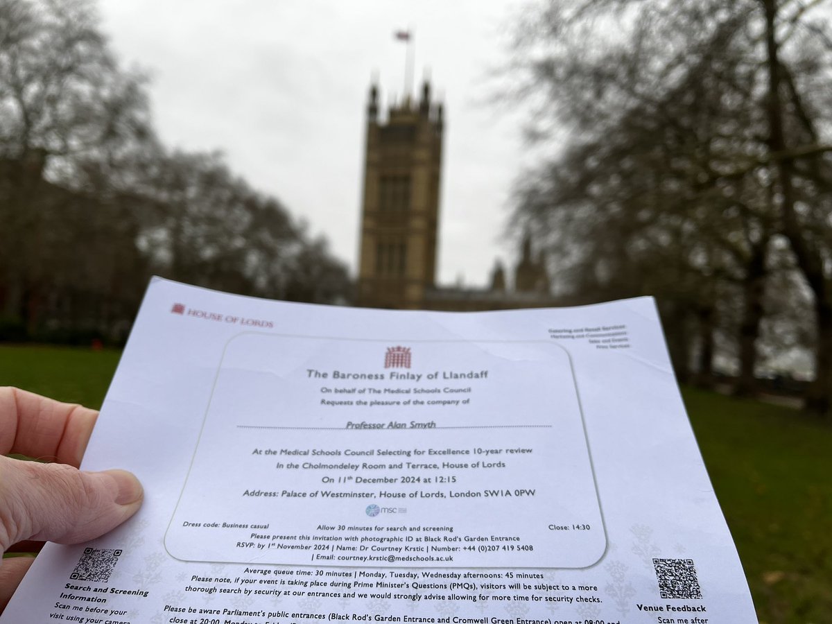 Alan Smyth (@alanrsmyth) on Twitter photo Celebrating 10 years of “Selecting for excellence” - widening participation in medical careers. medschools.ac.uk/media/1203/sel… <a href="/QUBelfast/">Queen's University Belfast 🎓</a> <a href="/IPFdoc/">Gisli Jenkins</a> <a href="/NickHartGSTT/">Prof. Nicholas Hart</a> <a href="/DrNeilK/">Neil Kennedy</a> Celebrating 10 years of “Selecting for excellence” - widening participation in medical careers. medschools.ac.uk/media/1203/sel… <a href="/QUBelfast/">Queen's University Belfast 🎓</a> <a href="/IPFdoc/">Gisli Jenkins</a> <a href="/NickHartGSTT/">Prof. Nicholas Hart</a> <a href="/DrNeilK/">Neil Kennedy</a>
