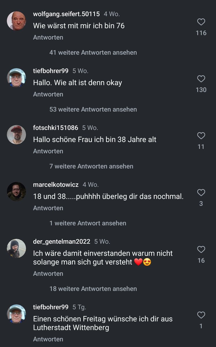 Instagram kann nicht real sein