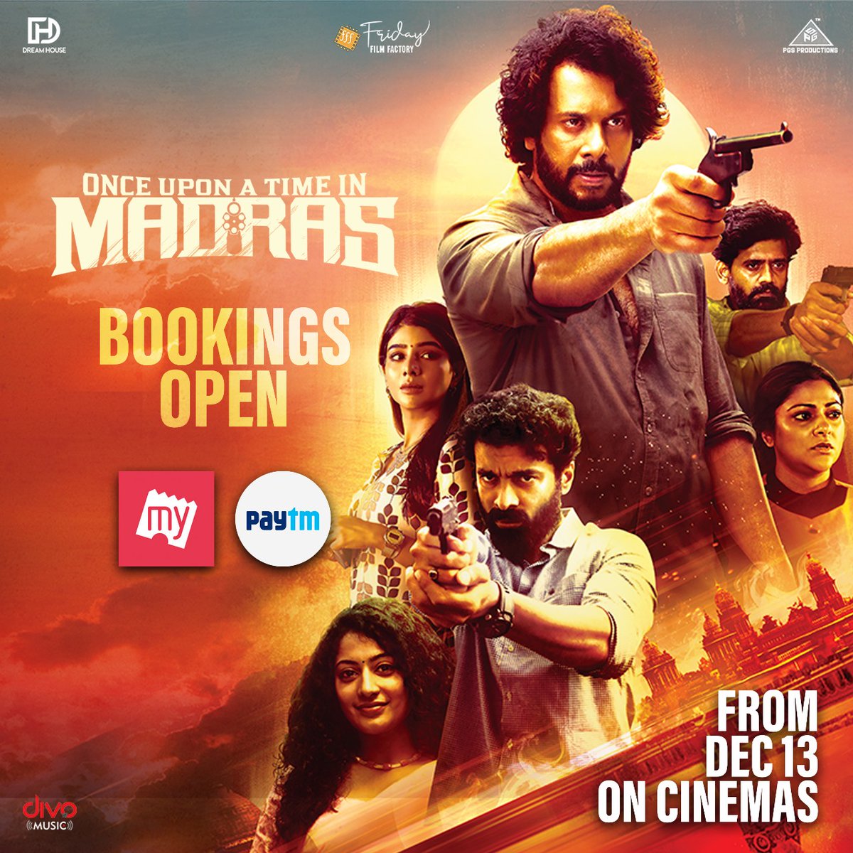 BOOKINGS OPEN NOW! 
Don't miss the most suspenseful ride of the year in theaters from 13th Dec.

#OnceUponATimeInMadras #OTM #moviebuff 

<a href="/divomusicindia/">Divo Music</a>  <a href="/abhiramiact/">Abhirami</a> <a href="/Anjalinairoffl/">Anjali Nair</a> <a href="/itspavitralaksh/">pavithralakshmi</a> <a href="/Pgsproduction/">Pgs Production</a>  @prasadhmurugan <a href="/ShaanHumane/">Shaan</a> <a href="/Haroon_FC/">haroon.dh</a> <a href="/KskSelvaKumaar/">KSK Selva Kumaar</a>